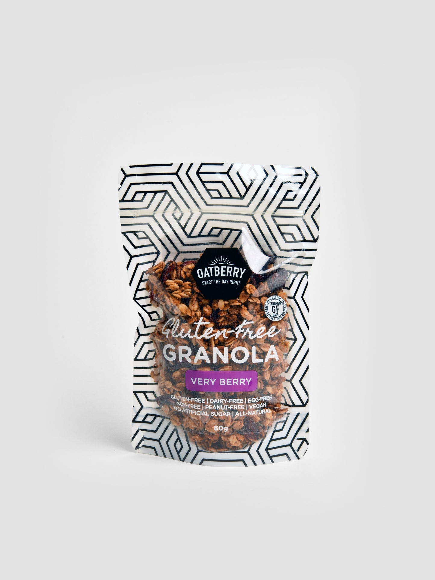 Oatberry Better Breakfast Box of 6 (6 x 80g GF Granola)