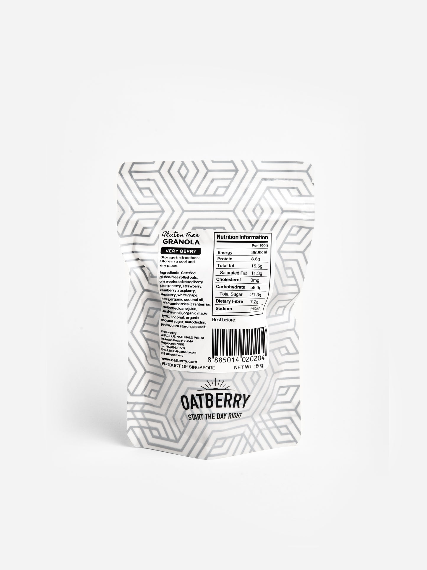 Oatberry Very Berry Gluten-Free Granola