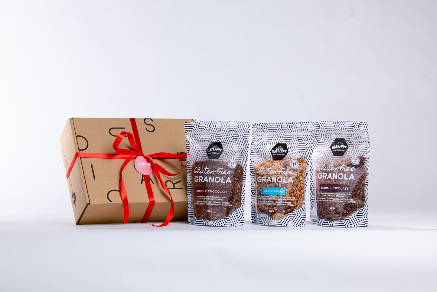 Oatberry Chocolate Box (3 x 250g GF granola packs)