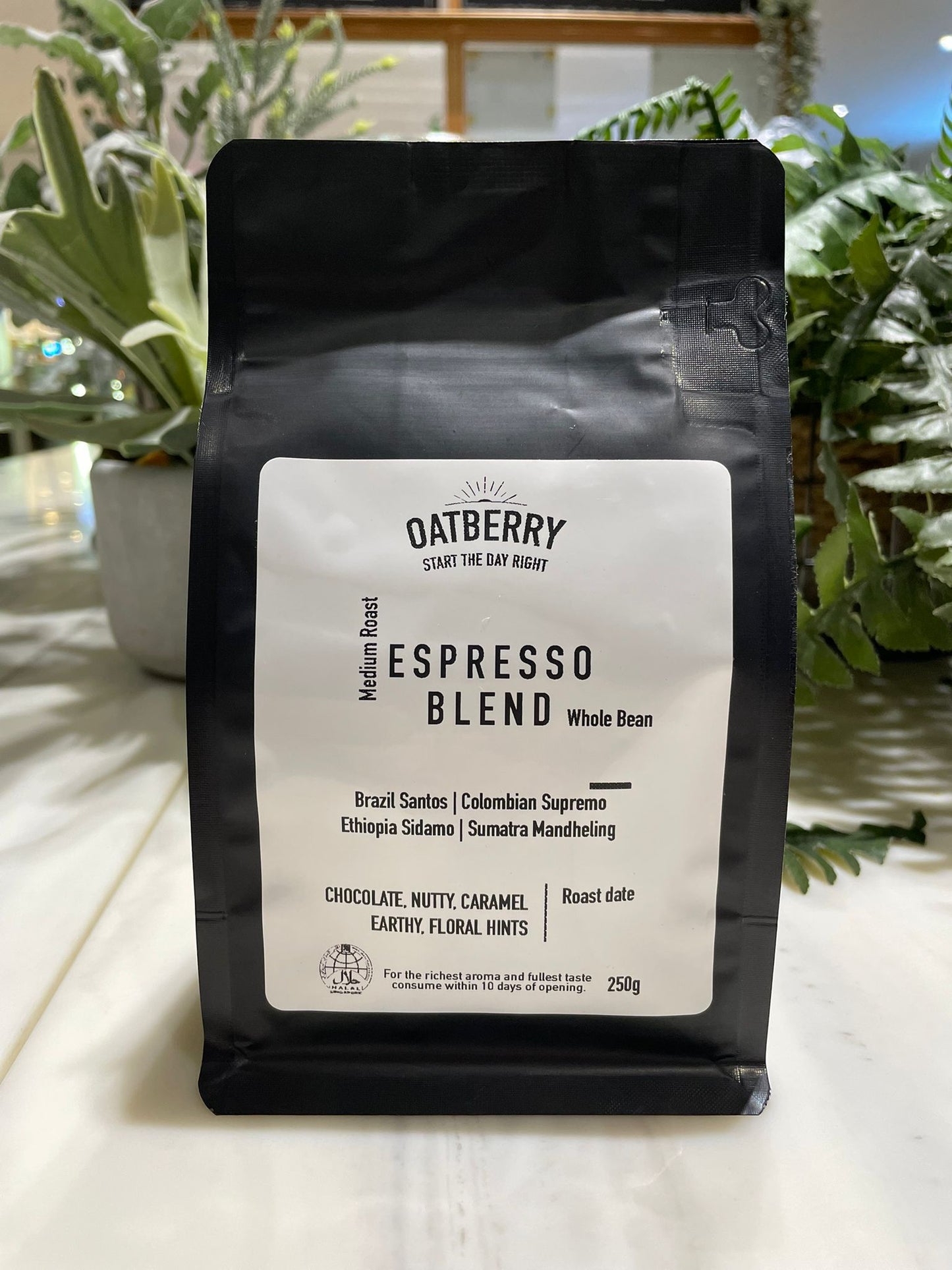 Oatberry Espresso Blend – Whole Bean