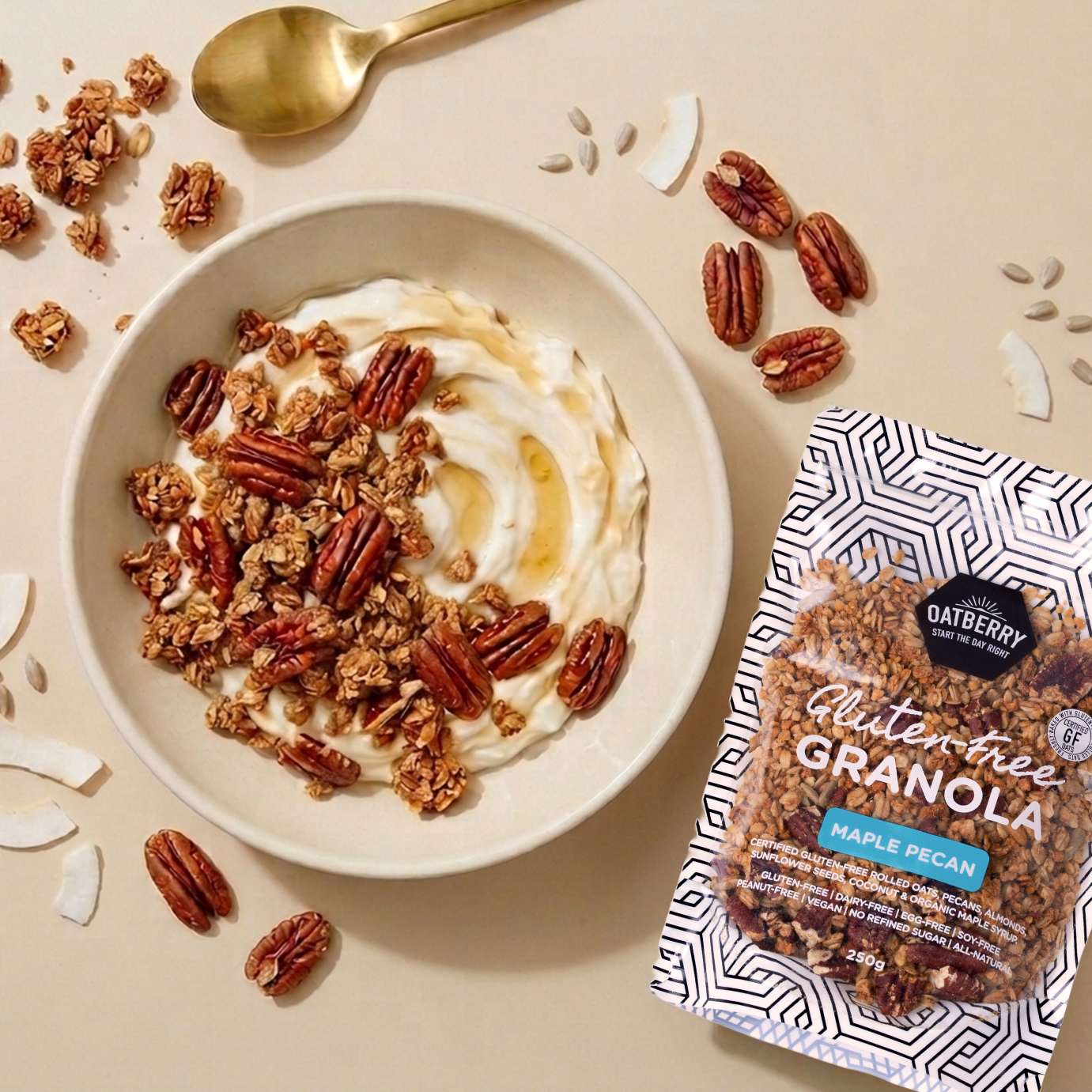 Maple Pecan Gluten-Free Granola