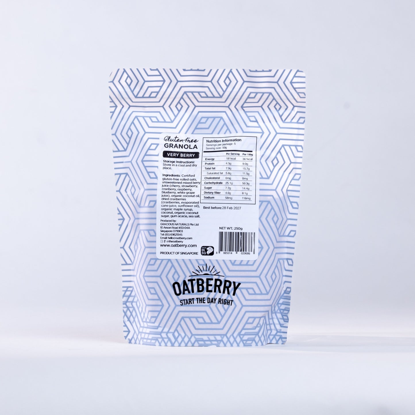 Very Berry Gluten-Free Granola