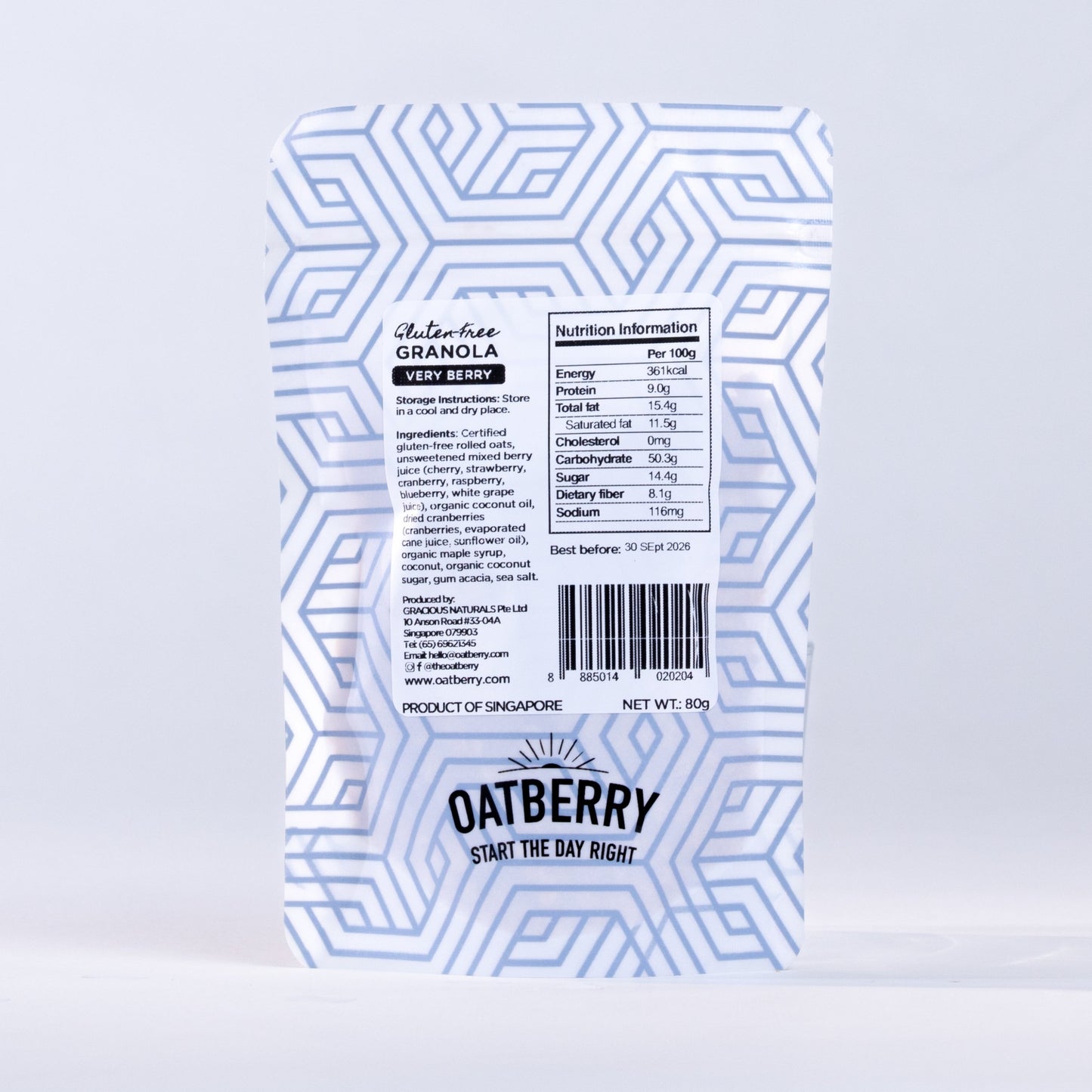 Very Berry Gluten-Free Granola