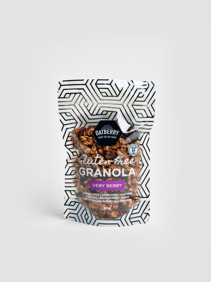 Oatberry Better Breakfast Box of 6 (6 x 80g GF Granola)