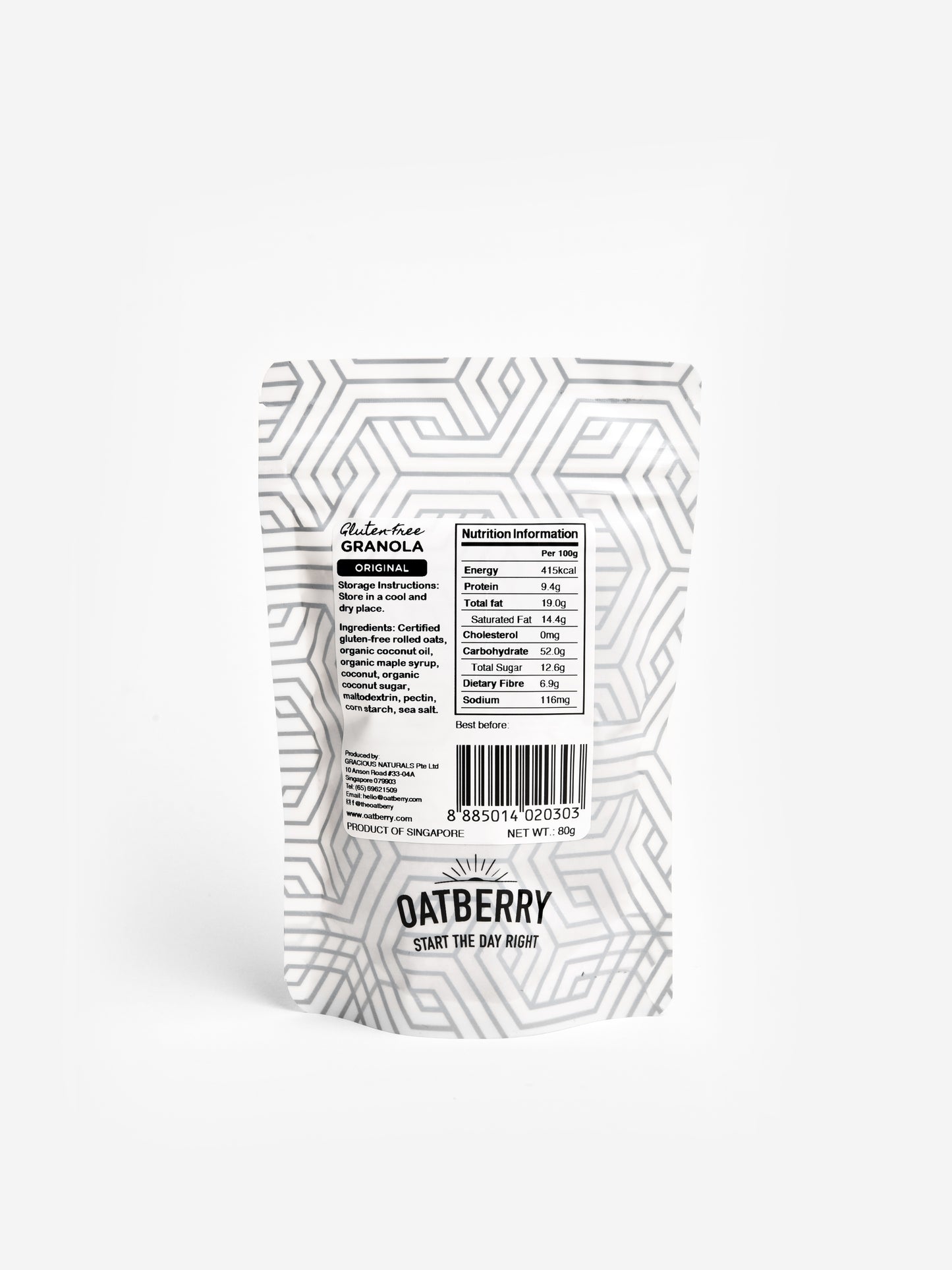Oatberry Original Gluten-Free Granola